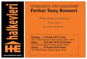 Ferhat Tunç Konserleri